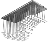 Meyda White 214121 - 80&#34; Long Kossar Ceiling Fixture
