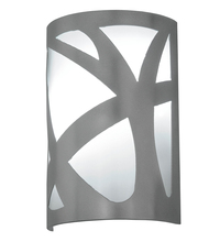 Meyda White 214228 - 8&#34; Wide Mosaic Wall Sconce