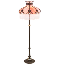 Meyda White 214482 - 62&#34; High Elizabeth Floor Lamp
