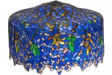 Meyda White 21934 - 30&#34;W Tiffany Wisteria Shade