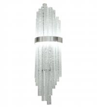 Meyda White 225777 - 8&#34; Wide Aquagen Wall Sconce