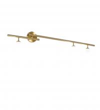 Meyda White 226254 - 60&#34; Wide Bola 3 Light Wall Sconce