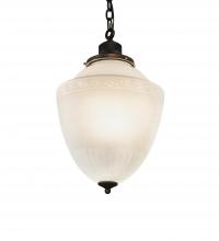 Meyda White 228548 - 14&#34; Wide Ovum Aquinum Pendant