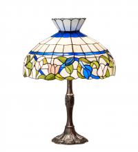 Meyda White 232796 - 26&#34; High Rose Vine Table Lamp