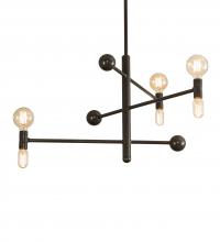 Meyda White 233054 - 36&#34; Wide Alva Asta Chandelier