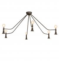 Meyda White 233061 - 76&#34; Wide Alva Asta Chandelier