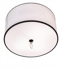 Meyda White 235928 - 24&#34; Wide Cilindro Textrene Pendant