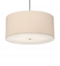 Meyda White 241353 - 36&#34; Wide Cilindro Textrene Pendant