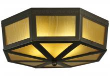 Meyda White 241395 - 16&#34; Wide Eltham Flushmount