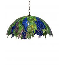 Meyda White 241857 - 22&#34; Wide Tiffany Honey Locust Pendant