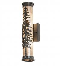Meyda White 244176 - 5&#34; Wide Tamarack Wall Sconce