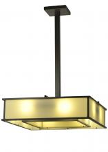 Meyda White 244454 - 29&#34; Long Piazza Oblong Pendant