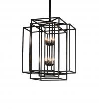 Meyda White 244539 - 30&#34; Square Kitzi Box Pendant