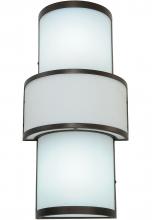 Meyda White 245366 - 11&#34; Wide Jayne Wall Sconce