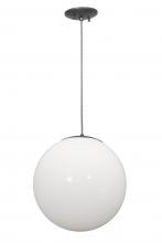 Meyda White 245675 - 14&#34; Wide Bola Pendant