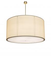 Meyda White 245855 - 68&#34; Wide Cilindro Textrene Pendant