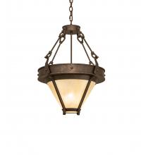 Meyda White 246057 - 20.5&#34; Wide Nehring Inverted Pendant