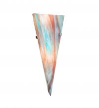 Meyda White 246272 - 8&#34; Wide Metro Wall Sconce