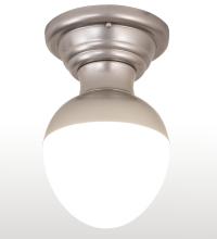 Meyda White 248999 - 8.5&#34; Wide Huevo Flushmount