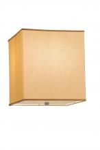 Meyda White 250291 - 18&#34; Square Quadrato Honey Bombay Flushmount