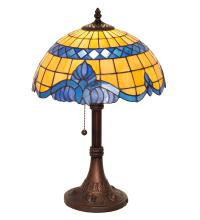 Meyda White 251094 - 17&#34; High Baroque Accent Lamp
