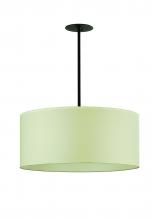 Meyda White 254473 - 30&#34; Wide Cilindro Ivory Textrene Pendant