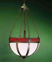 Meyda White 26804 - 16&#34;W Gothic Basket Inverted Pendant