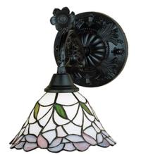 Meyda White 27386 - 9&#34;W Daffodil Bell Wall Sconce