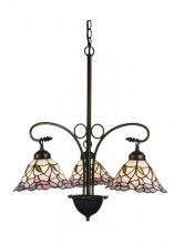 Meyda White 27419 - 25&#34;W Daffodil Bell 3 LT Chandelier.605