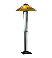 Meyda White 27854 - 63&#34;H Martini Mission Floor Lamp