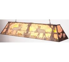 Meyda White 29900 - 60&#34; Long Moose at Lake Pendant