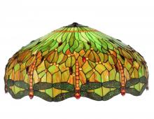 Meyda White 30107 - 38&#34; Wide Hanginghead Dragonfly Shade