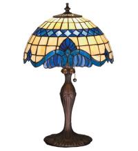 Meyda White 31201 - 18.5&#34;H Baroque Accent Lamp