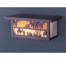 Meyda White 31283 - 11&#34;W Camel Wall Sconce