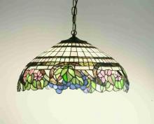 Meyda White 32176 - 18&#34;W Handel Grapevine Pendant