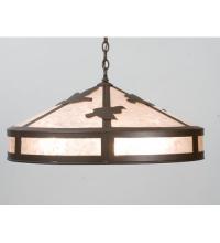 Meyda White 47987 - 30&#34;W Quail Hunter Pendant