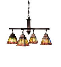 Meyda White 48035 - 26&#34;W Prairie Dragonfly 4 LT Chandelier.609