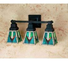 Meyda White 48042 - 20&#34;W Valencia Mission 3 LT Vanity Light