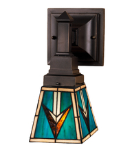 Meyda White 48181 - 5&#34;W VALENCIA Mission Wall Sconce