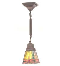 Meyda White 49103 - 5&#34;Sq Prairie Dragonfly Mini Pendant.609