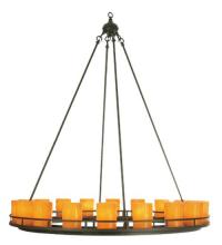 Meyda White 52106 - 48&#34; Wide Barbury 18 Light Chandelier