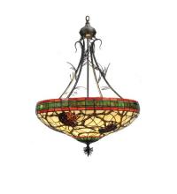Meyda White 68068 - 24&#34;W Pinecone Inverted Pendant