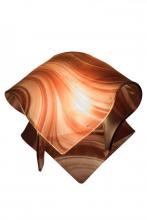 Meyda White 71938 - 10&#34; Wide Handkerchief Chambord Swirl Shade