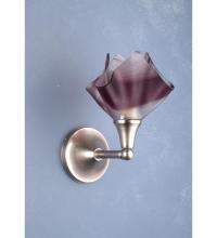 Meyda White 72455 - 10&#34; Wide Handkerchief Chambord Swirl Wall Sconce
