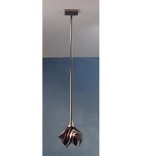 Meyda White 72459 - 9&#34; Wide Handkerchief Noir Swirl Mini Pendant