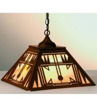 Meyda White 74060 - 16&#34;Sq Southwest Pendant