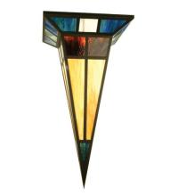 Meyda White 78316 - 24&#34;Sq Polaris Semi-Flushmount