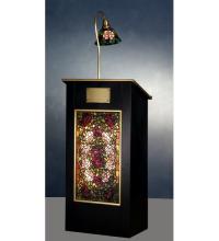 Meyda White 79815 - 68&#34;H Rosebush Lighted Podium