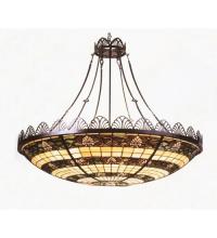 Meyda White 79899 - 25&#34;W Shell and Ribbon Inverted Pendant