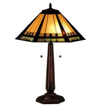 Meyda White 82313 - 25.5&#34; High Albuquerque Table Lamp
